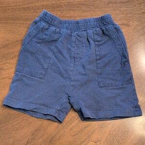 Kids Navy Blue Casual Shorts